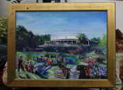 Margaret Butsch - Colorful scenes of Berkshire County landmarks The Mount in Lenox, MA