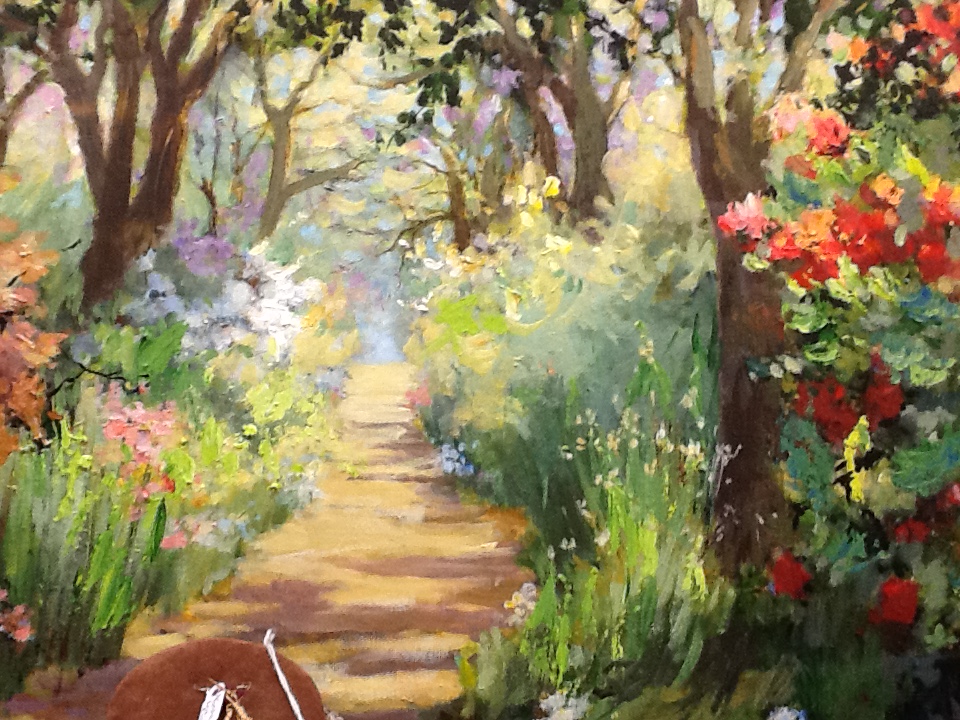 Natalie Levine - Nature-inspired impressionistic canvases. Nature-inspired paintings