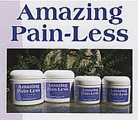 Amazing Pain-Less - All-natural pain-relief cream All-natural pain-relief cream